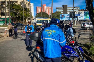 EPTC abordou 251 motoristas sem carteira de motorista em 2023