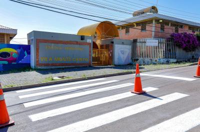 EPTC realiza a pintura de 399 travessias de pedestres próximo a escolas da capital
