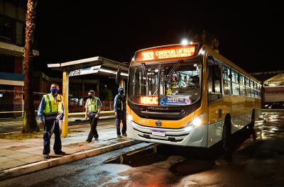 Objetivos das ações é garantir a segurança no transporte coletivo