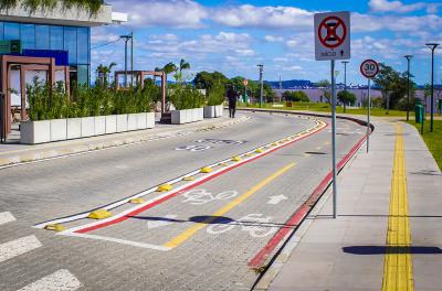 Ciclovia do Parque Pontal possui 651 metros de extensão