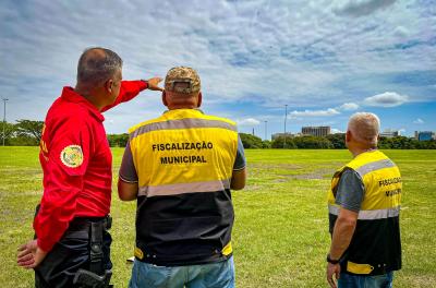 Agentes de Fiscalização participam de capacitação para uso de drones