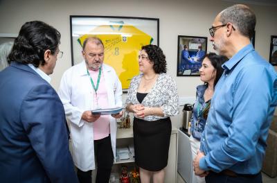 Prefeitura apresenta relatório técnico do Hospital Parque Belém à Associação Hospitalar Vila Nova