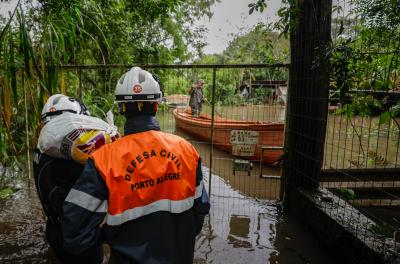 Defesa Civil prorroga alerta de temporal para o fim da noite de sexta-feira