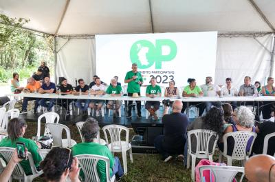 Posse dos novos conselheiros do OP celebra crescimento da mobilização de 2023