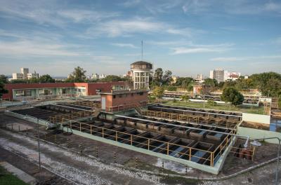 Problema em poste de energia elétrica poderá afetar abastecimento de água