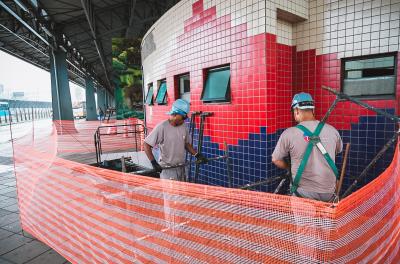 Prefeito em exercício realiza vistoria no Terminal Triângulo 