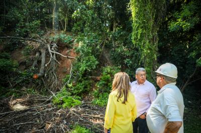 obra de contenção do morro ricaldone