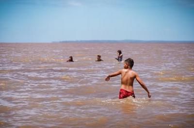 Praias de Belém Novo e Lami estão próprias para banho