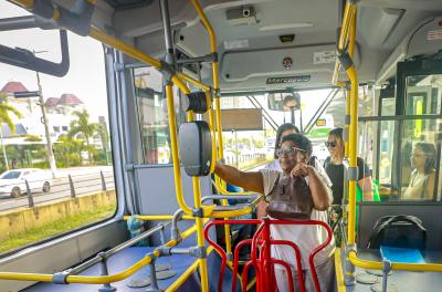 Assaltos a ônibus tem queda na Capital