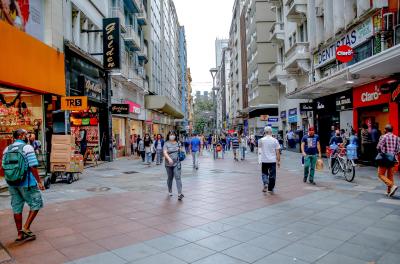 Rua da Praia, em Porto Alegre