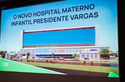 prédio do novo hospital materno infantil presidente vargas
