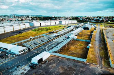 Complexo do Porto Seco recebe limpeza para o Carnaval