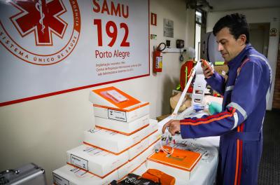 novos equipamentos para o samu porto alegre