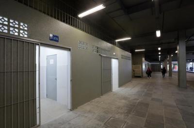 Zeladoria do DMLU recebe sanitário no Terminal Rui Barbosa