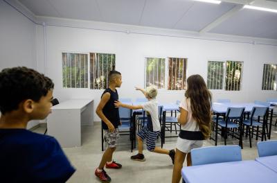 Escola do Humaitá substitui sirene por sinal sonoro