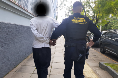 Guarda Municipal prende suspeito de importunação sexual no Centro Histórico