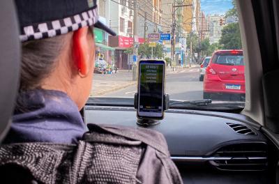Guarda Municipal inicia teste de aplicativo móvel que permite identificação de veículos furtados
