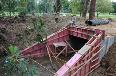 Dmae avança nas obras do Arroio Areia