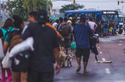 Prefeitura realiza o transporte de mais de 10 mil pessoas para abrigos