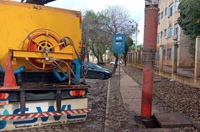 Hidrojateamento com sucção de alto vácuo começa em novos bairros
