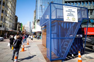 novo posto de atendimento da guarda municipal no Centro Histórico