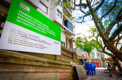 Passeio superior do Viaduto Otávio Rocha será fechado na segunda-feira