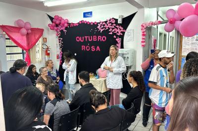 Unidades de saúde promovem atividades no Outubro Rosa