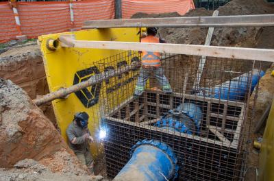 Dmae inicia nova etapa da interligação dos sistemas Menino Deus e Moinhos de Vento