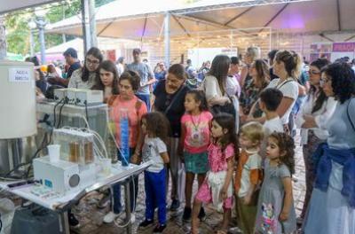 Dmae leva mini Estação de Tratamento para a Feira do Livro
