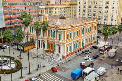paço municipal - vista aérea