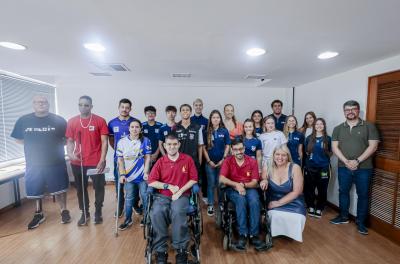 ato de assinatura do bolsa atleta 2025