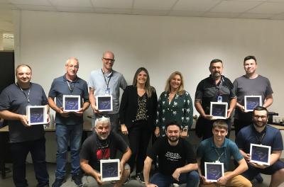 11 pessoas no evento de reabertura da Procempa Ipiranga