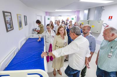 Reabertura de 82 leitos no Hospital Santa Ana busca reduzir a sobrecarga sobre as emergências da Capital