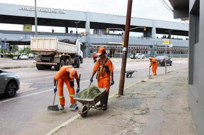 DMLU prepara vias para procissão de Nossa Senhora dos Navegantes