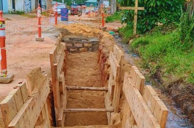 Dmae conclui obra de ampliação da rede de drenagem urbana no bairro Restinga