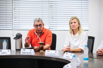 Agenda do prefeito Sebastião Melo em 8 de fevereiro