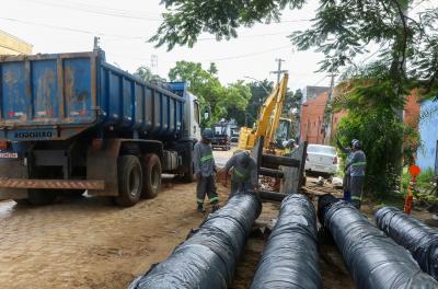 Dmae inicia renovação da rede de abastecimento de água na avenida Amazonas