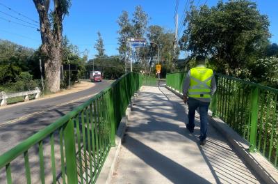 Prefeitura conclui revitalização da Ponte dos Índios no Extremo-Sul