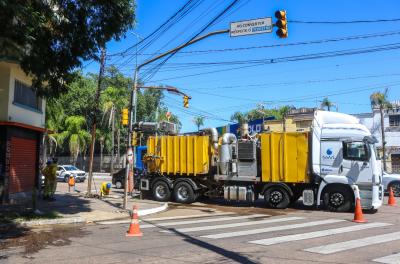 Programação de limpeza da rede de drenagem urbana continua nesta semana