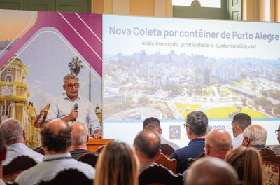 Porto Alegre inova na coleta de resíduos por contêiner