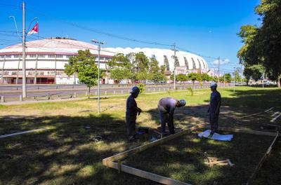 Parque Marinha receberá novas churrasqueiras e banheiros