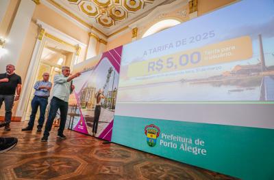 Prefeitura anuncia tarifa de ônibus para 2025 abaixo da inflação