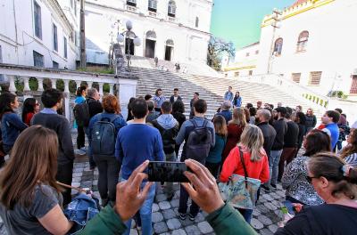 Viva o Centro a Pé percorre cenário dos crimes da Rua do Arvoredo