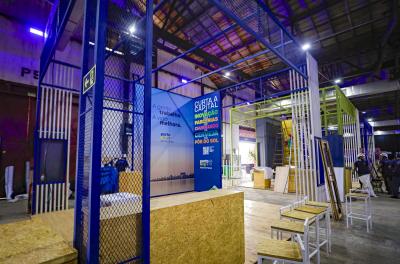 Estrutura da prefeitura no South Summit Brazil