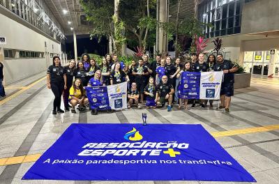 Equipe gaúcha de paradesporto fica em segundo lugar em campeonato nacional de natação