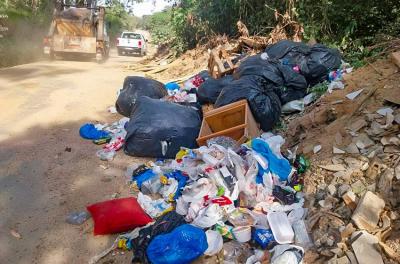 DMLU faz limpeza no bairro Lomba do Pinheiro neste domingo