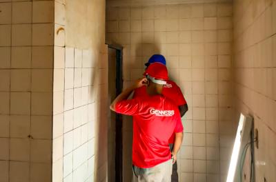 Prefeitura inicia melhorias no ginásio do Cecove