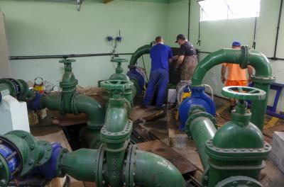 Falta de energia provoca desabastecimento no bairro Jardim Carvalho nesta segunda-feira