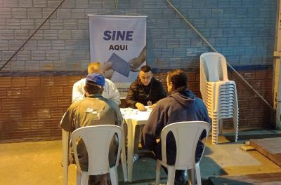 ação do sine no ginásio do demhab