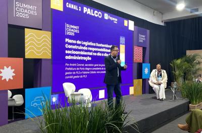 Prefeitura apresenta Plano de Logística Sustentável no Summit Cidades 2025